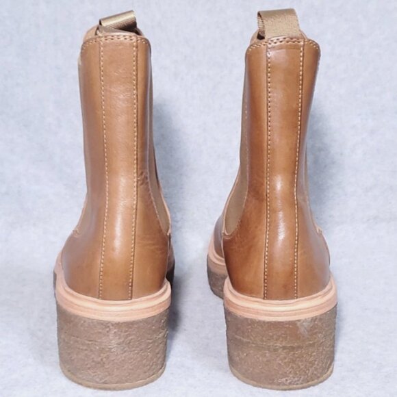 LOEFFLER RANDALL WOMENS CHELSEA RAQUEL BOOT 8 M SAFARI TAN - Picture 5 of 9